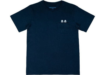 KAWS HOLIDAY JAPAN Pocket T-Shirt Navy