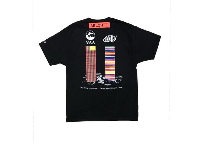 Virgil Abloh MCA Figures of Speech Grass Graveyard Tee Black