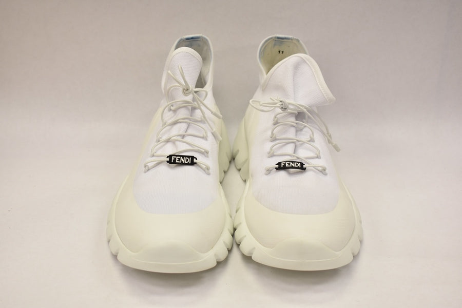 Vnds Fendi Fendi Mid Top White Sneaker