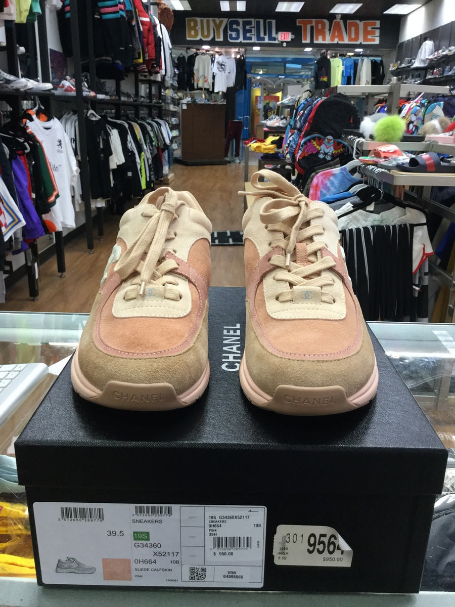Chanel Suede Sport Runner Sneakers