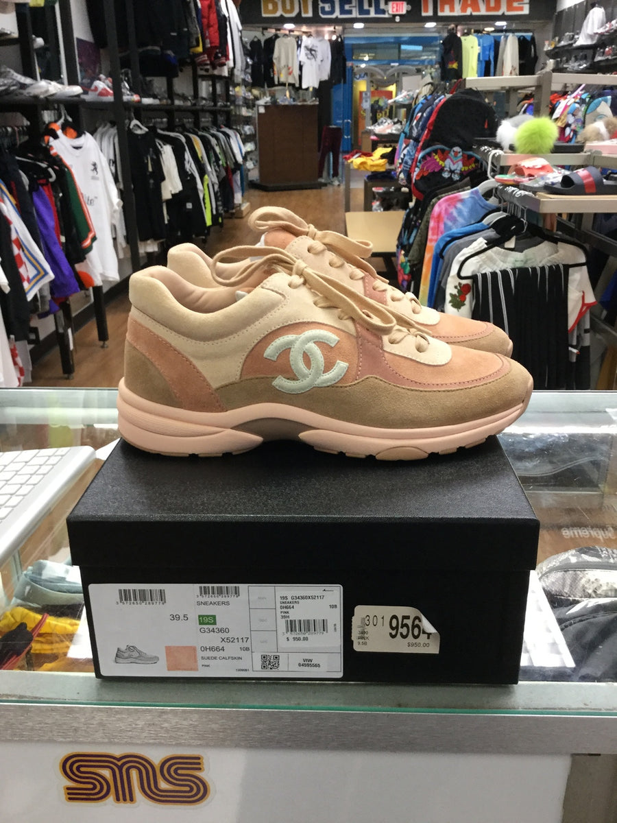 Chanel Suede Sport Runner Sneakers