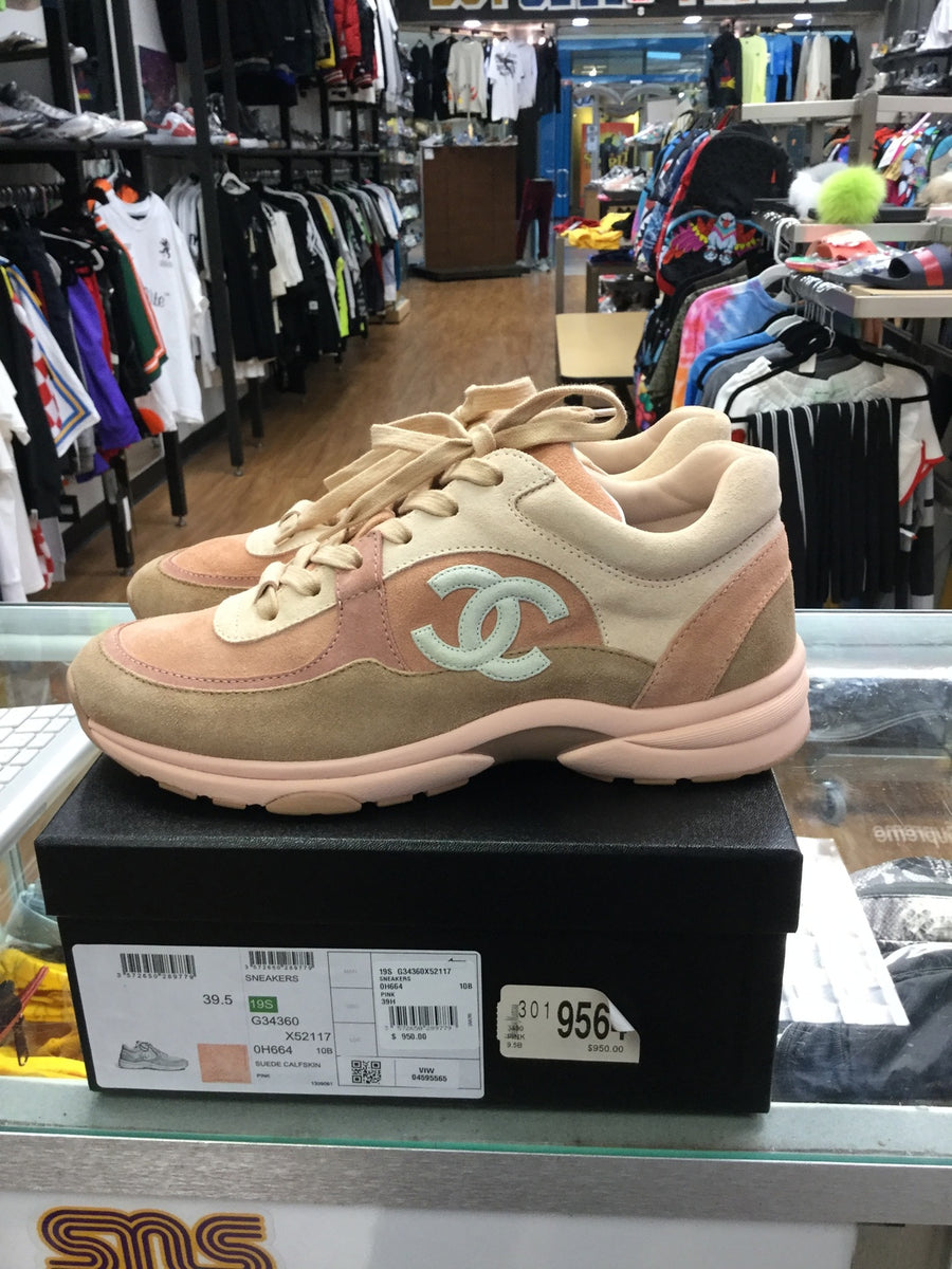 Chanel Suede Sport Runner Sneakers