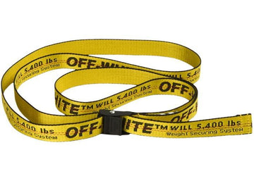 OFF-WHITE Mini Industrial Belt (SS19) Yellow/Black