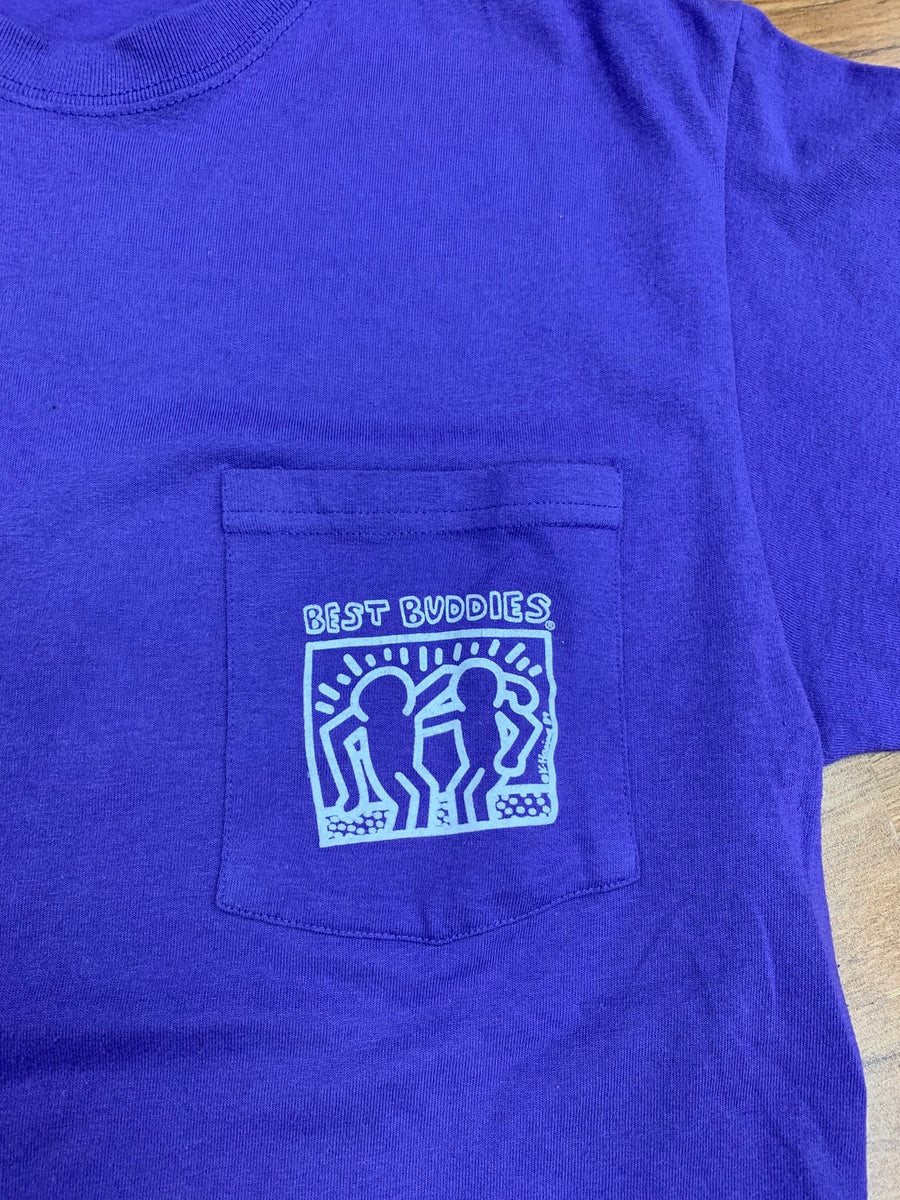 Vintage Keith Hearing Tee Purple