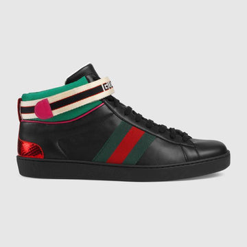 Gucci stripe Ace high-top sneaker