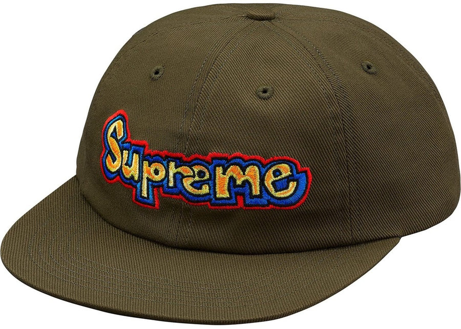 Supreme Gonz Logo 6-Panel Olive