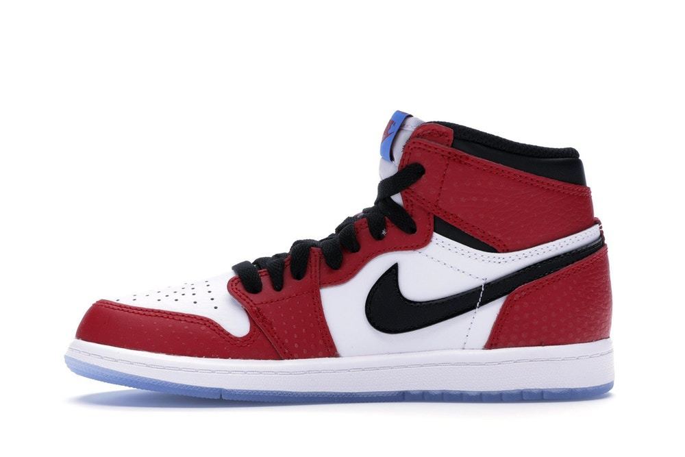 Air Jordan 1 Retro High Spider Man Origin Story PS Kickzr4us