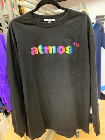 Atmos x ComplexCon Iridescent Logo Long Sleeve Black