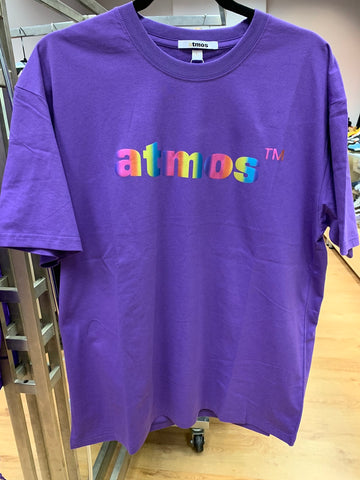 Atmos x ComplexCon Iridescent Logo Tee Purple