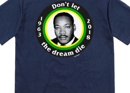 Supreme MLK Dream Tee Navy