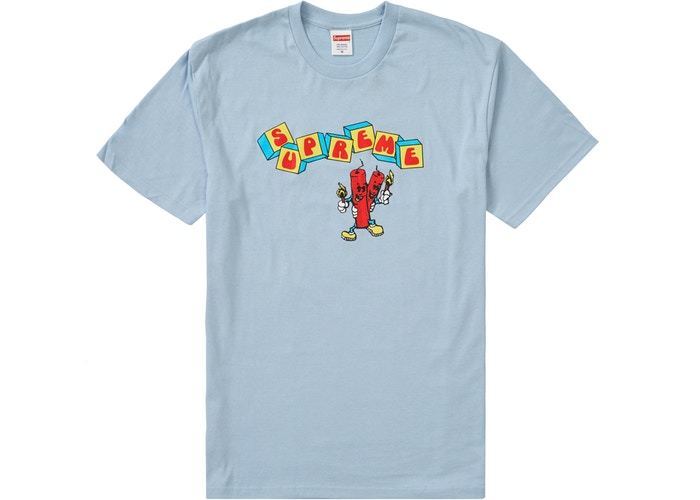 Supreme Dynamite Tee Light Blue