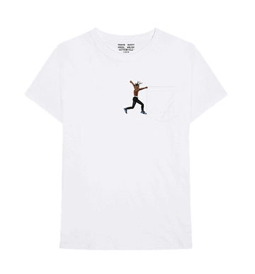 Travis Scott x Virgil Abloh By A Thread Tee (Cactus Jack Version) White