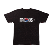 Vlone SOUTH KOREA FRIENDS TEE (BLACK)