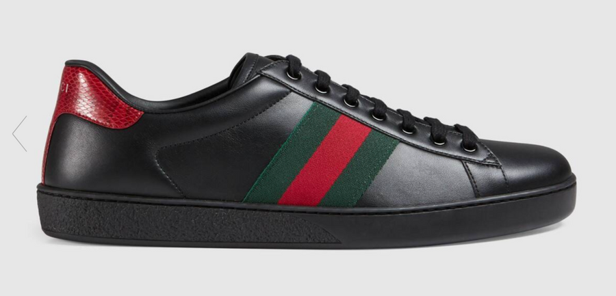 Gucci Men's Ace leather sneaker