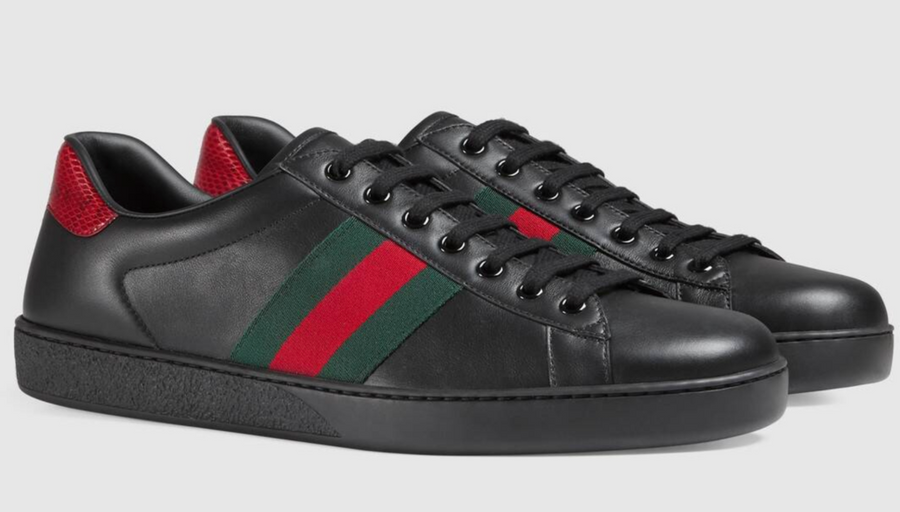 Gucci Men's Ace leather sneaker