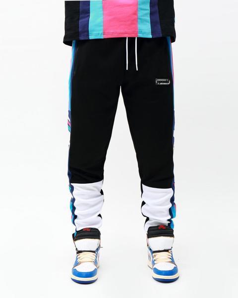 BLACK PYRAMID TEAM OHB STRIPE PANT IN BLACK