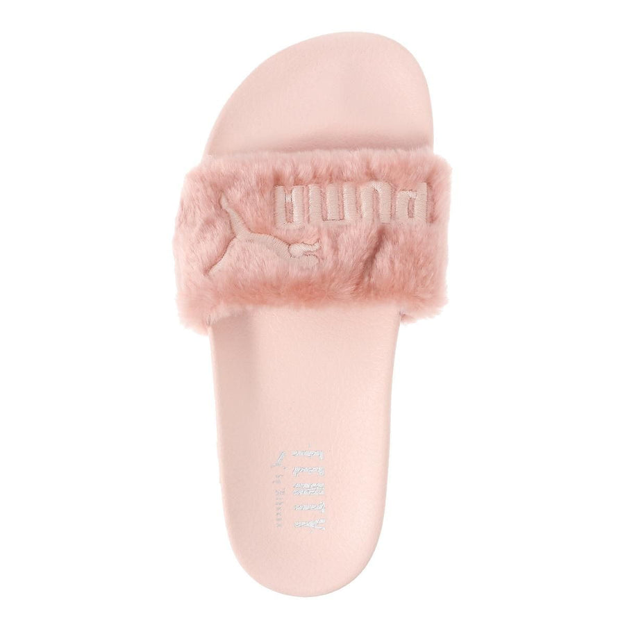 Puma Rihanna Leadcat Fenty Fur Slide Pink Sandal