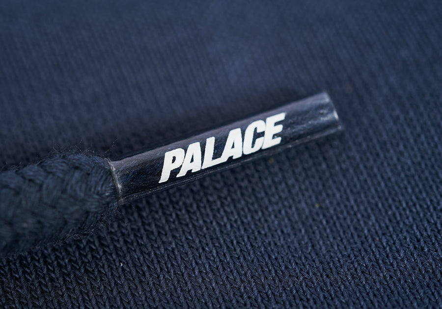 Palace Big Tri-Ferg Zip Hood Navy