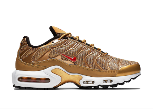 Nike Air Max Plus Metallic Gold