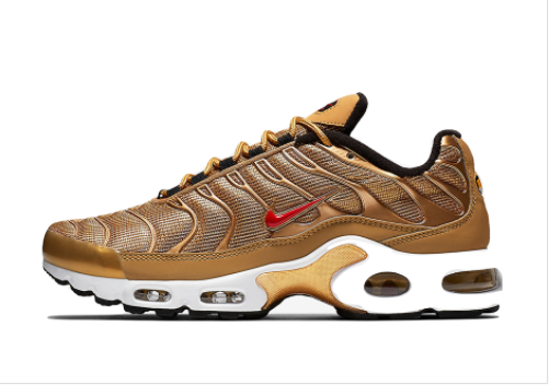 Nike Air Max Plus Metallic Gold