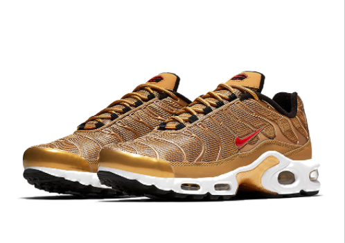 Nike Air Max Plus Metallic Gold