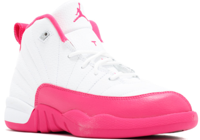 Pre School Air Jordan 12 Vivid Pink