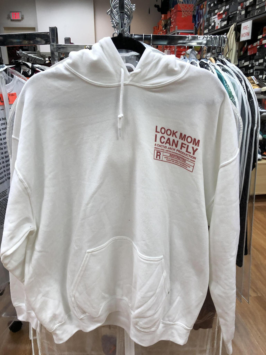 Travis Scott Look Mom I Can Fly Hoodie Red Lettering Front