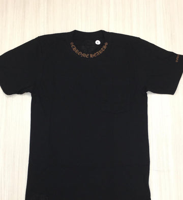 Chrome Hearts Neck Logo 'Fuck You' Black/Brown Tee