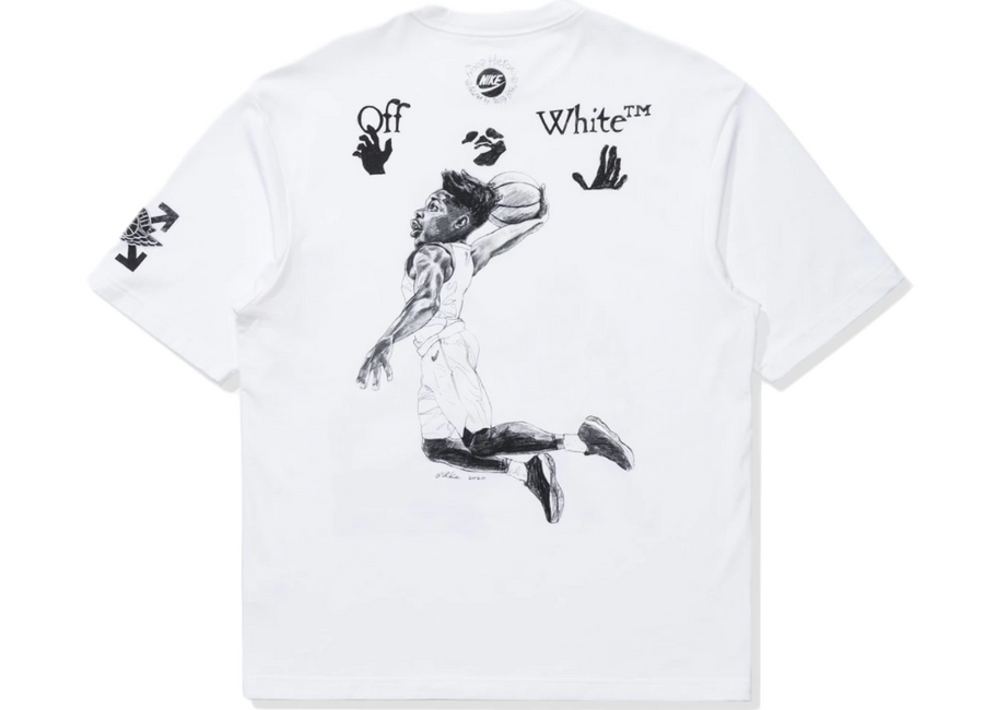 OFF-WHITE x Jordan T-Shirt White