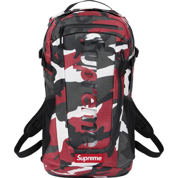 Supreme Backpack Backpack (SS21) Red Camo