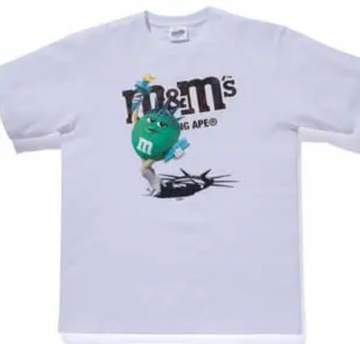 BAPE X M&M'S MADISON AVENUE TEE 2