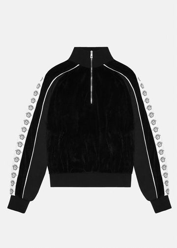 Versace Black White Medusa Sweatshirt