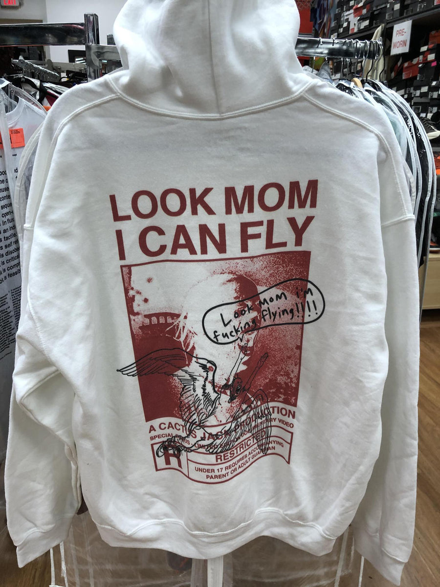 Look Mom Im Fucking Flying in the back with travis scotts face in red