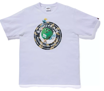 BAPE X M&M'S MADISON AVENUE TEE 1