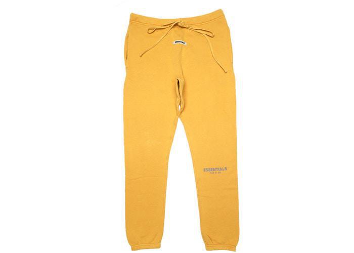 FEAR OF GOD Essentials Long Beach 3M Sweatpants Gold