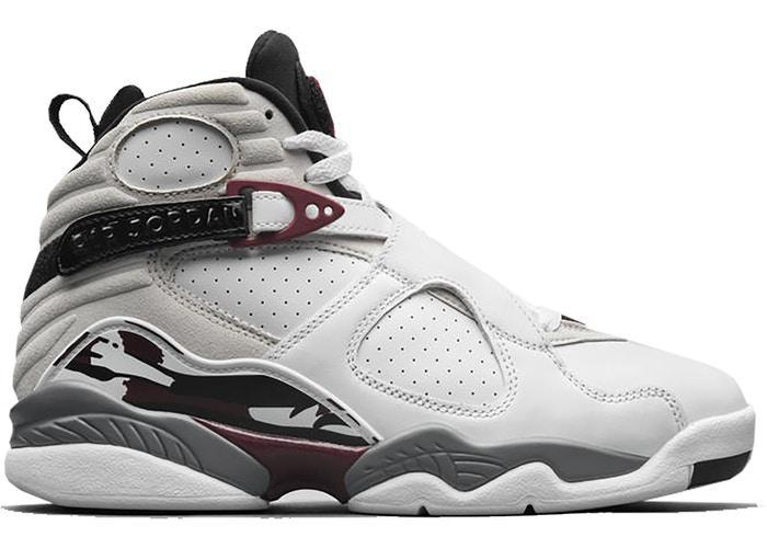 Air Jordan 8 Retro White Burgundy (W)