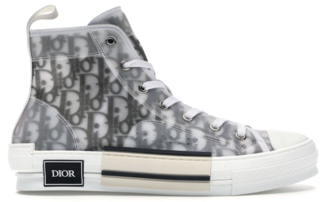 Dior B23 High Top Logo Oblique