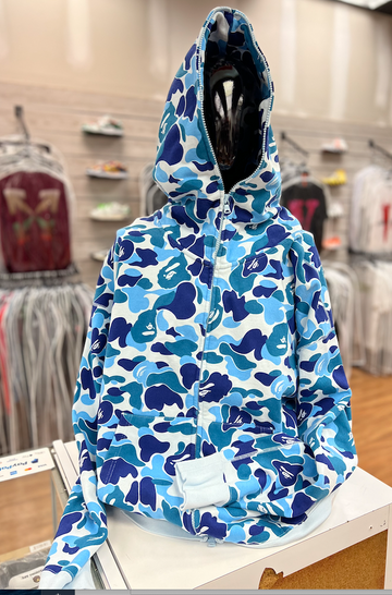 Vnds BAPE Giant ABC Camo Full Zip Hoodie