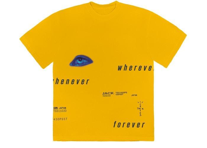 Travis Scott Digital Eye I T-Shirt Yellow