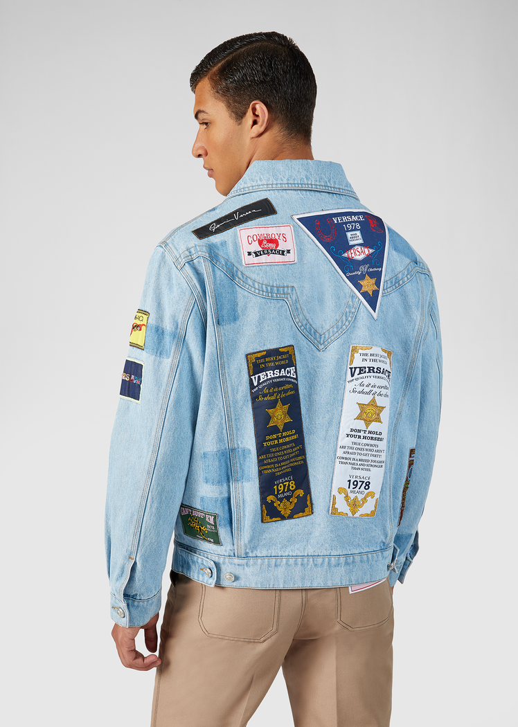 Versace RODEO PATCH DENIM JACKET