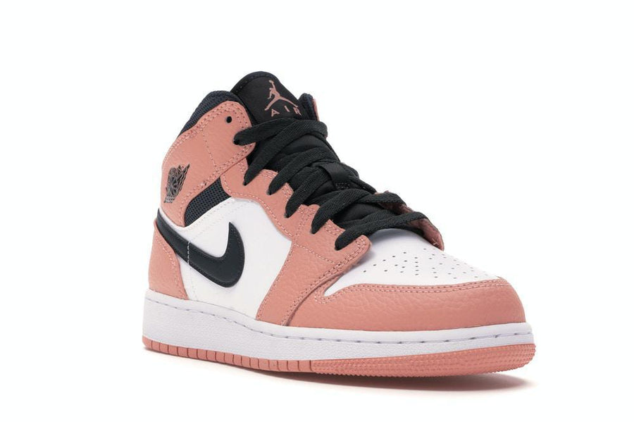 Air Jordan 1 Mid Pink Quartz (GS)