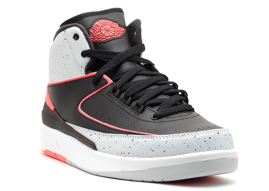 Air Jordan 2 Retro Black Infrared 23 GS