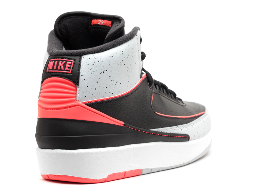 Air Jordan 2 Retro Black Infrared 23 GS