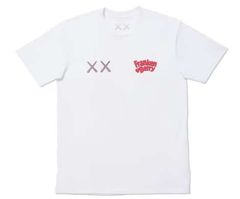 KAWS x Monsters Franken Berry T-shirt White