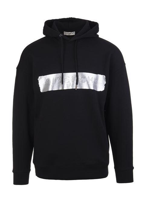 Givenchy Black Logo Hooded Sweatshirt