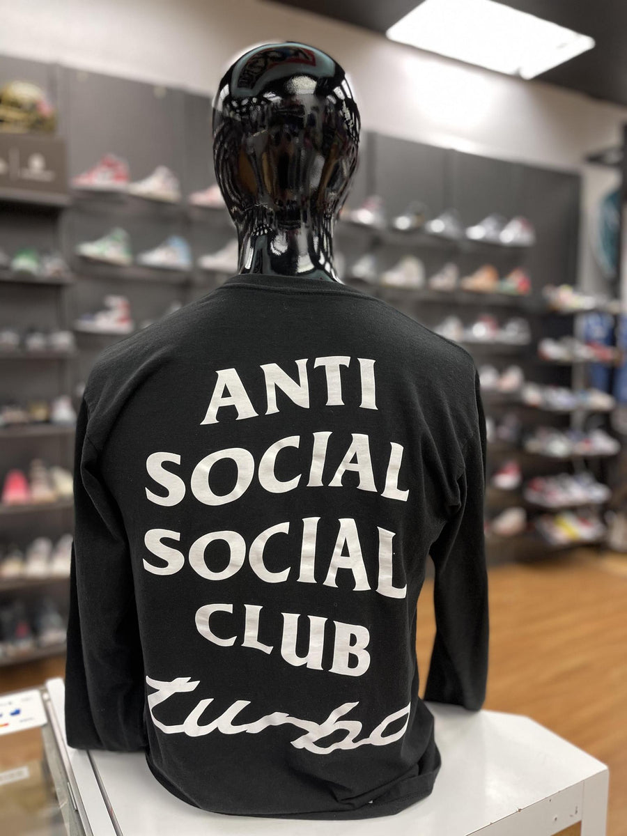 Vnds Anti Social Social Club x Neighborhood Black 911 Long Sleeve Tee