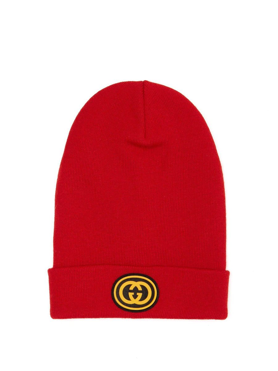 Gucci Wool hat with NY Yankees™ patch in Red