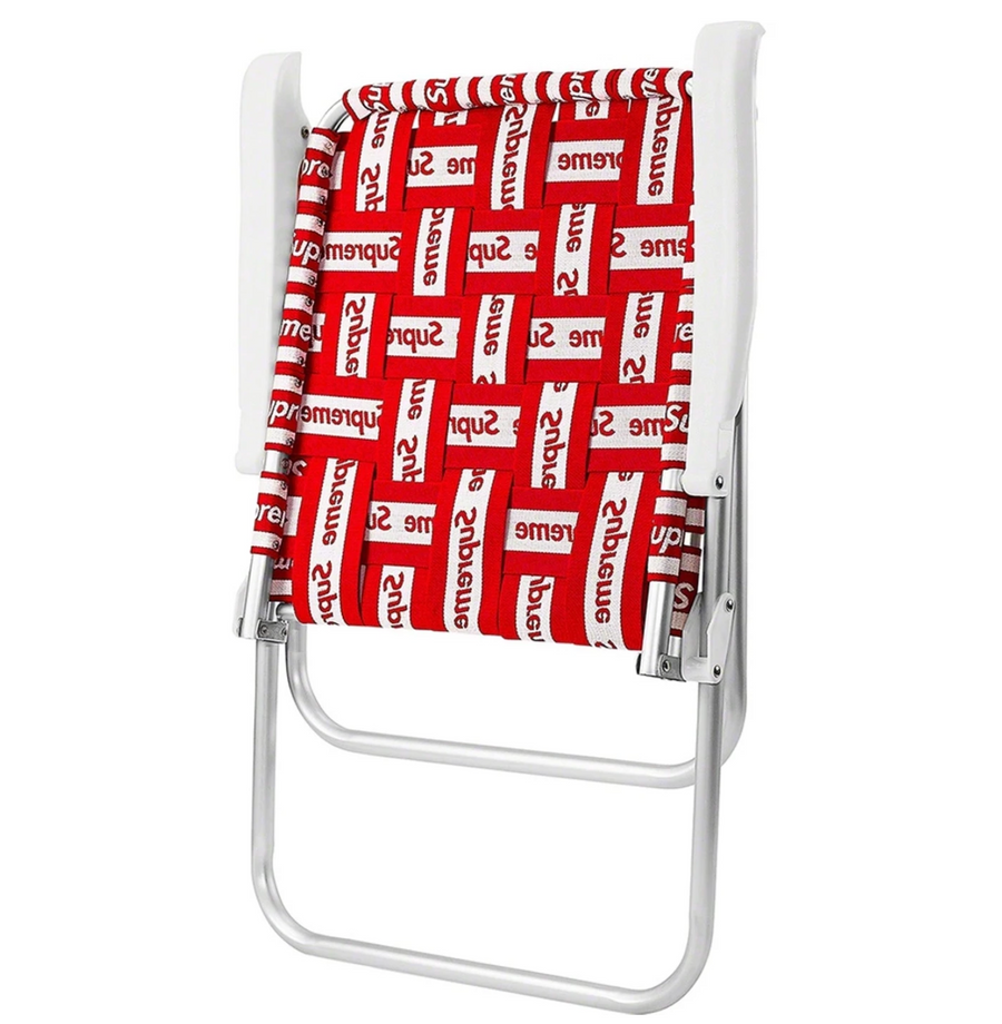 Supreme Lawn Chair Red