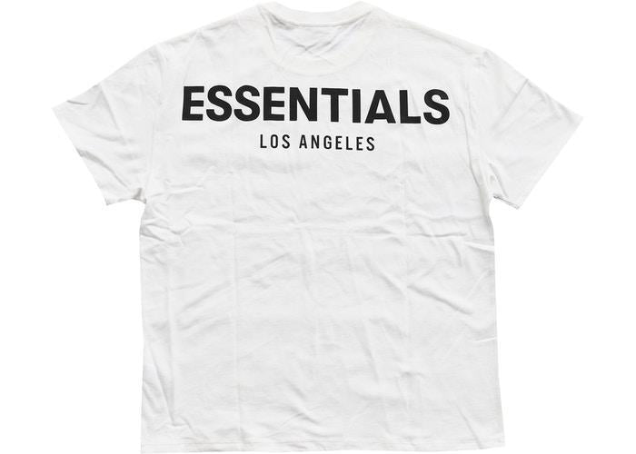 FEAR OF GOD ESSENTIALS Los Angeles 3M Boxy T-Shirt White