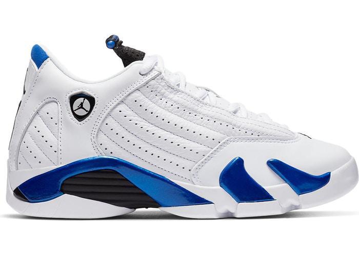Air Jordan 14 Retro White Hyper Royal (GS)